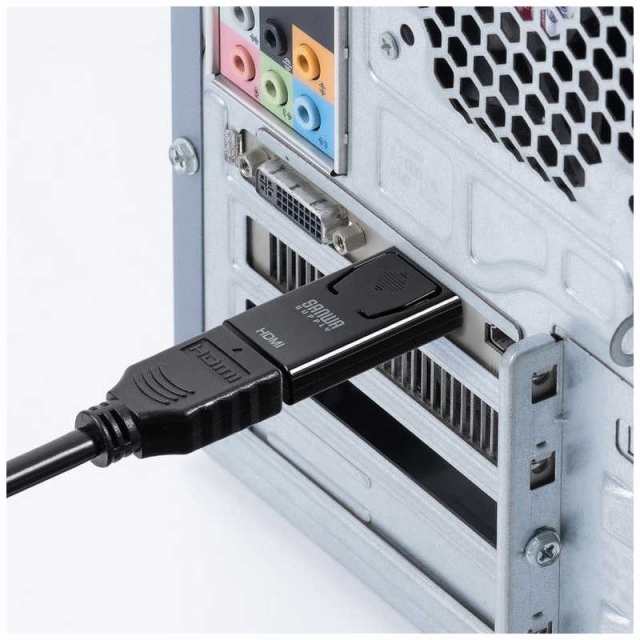 サンワサプライ DisplayPortHDMI 変換アダプタ(4K/60Hz対応) ADDPPHD02の通販はau PAY マーケット - コジマ  au PAY マーケット店 | au PAY マーケット－通販サイト