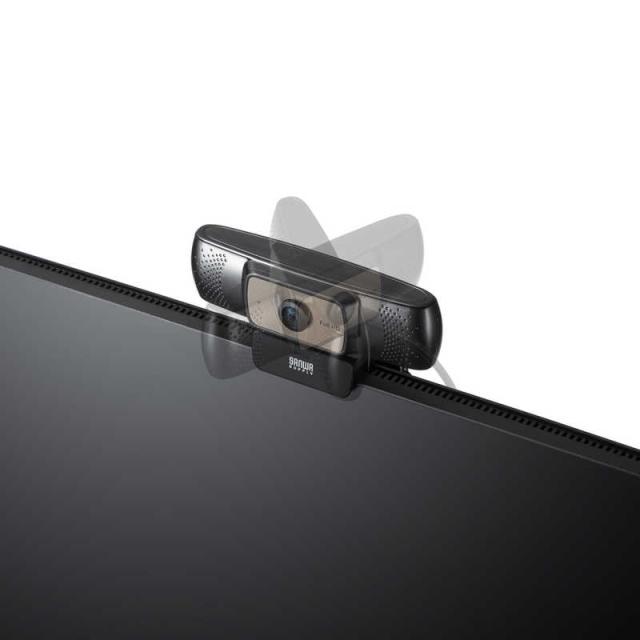 サンワサプライ　ウェブカメラ USB-A接続 耐高温(Chrome/Mac/Windows11対応) ［有線］　CMS-V70BK_7