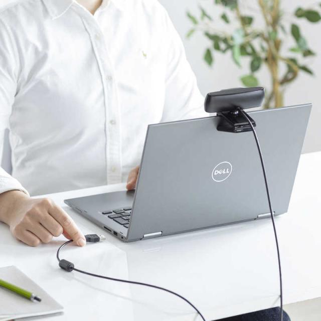 サンワサプライ　ウェブカメラ USB-A接続 耐高温(Chrome/Mac/Windows11対応) ［有線］　CMS-V70BK_12