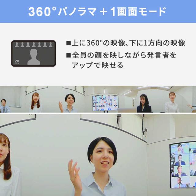 サンワサプライ　スピーカー内蔵360度Webカメラ　CMS-V71BK_5