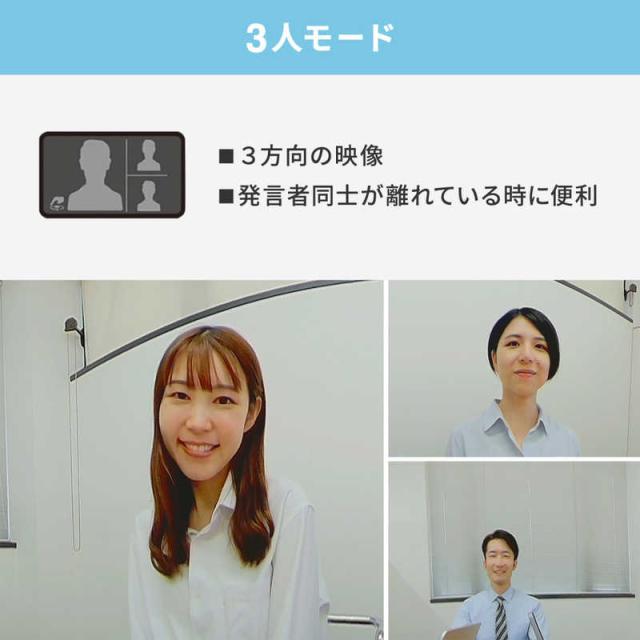 サンワサプライ　スピーカー内蔵360度Webカメラ　CMS-V71BK_7