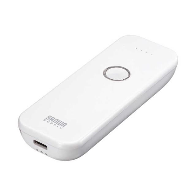 サンワサプライ　Bluetooth1次元バーコードリーダー　BCR-BT1D8W