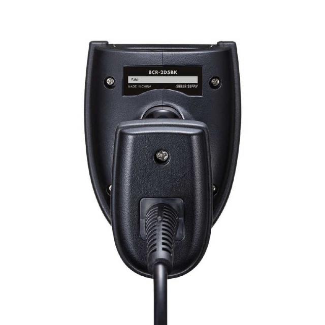 サンワサプライ　2次元バーコードリーダー(ハンディタイプ)　BCR-2D5BK