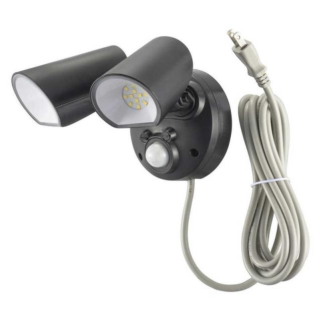 オーム電機　防犯センサーライト2灯コンセント式2000ルーメン　LS-A200A2の通販は 4,940円