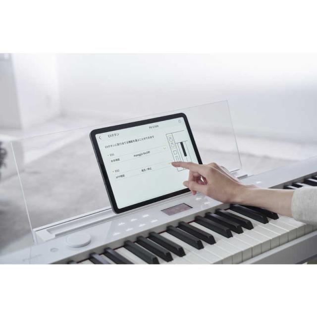 カシオ CASIO 陰電子洋琴 Privia（プリヴィア）白いこと [88鍵盤楽器] PX-S7000WE