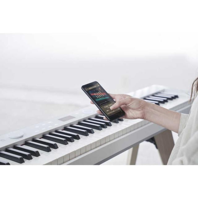 カシオ CASIO 陰電子洋琴 Privia（プリヴィア）白いこと [88鍵盤楽器] PX-S7000WE