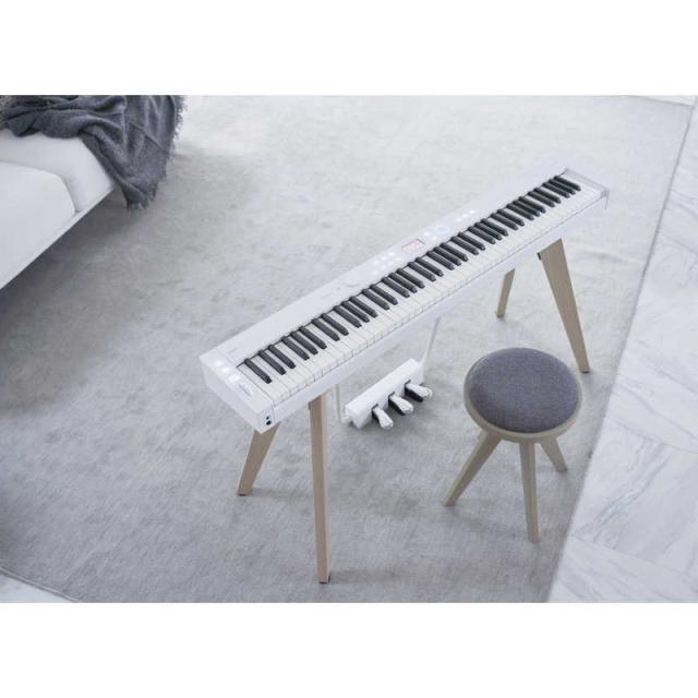 カシオ CASIO 陰電子洋琴 Privia（プリヴィア）白いこと [88鍵盤楽器] PX-S7000WE