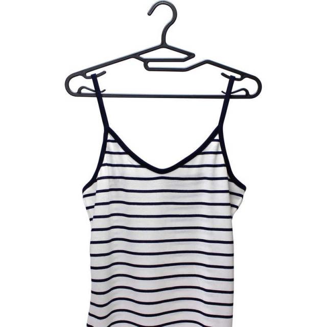 シンコハンガー リバース シャツハンガー 10本組 ブラック ﾘﾊﾞｰｽｼｬﾂ