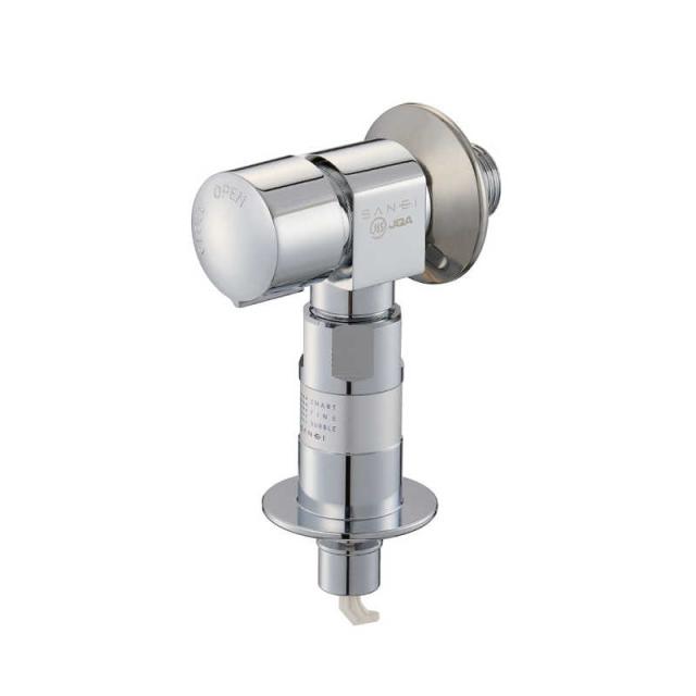 三栄水栓　ウルトラファインバブル発生装置内蔵洗濯機用送り座水栓(寒冷地用)　PY1433T6K