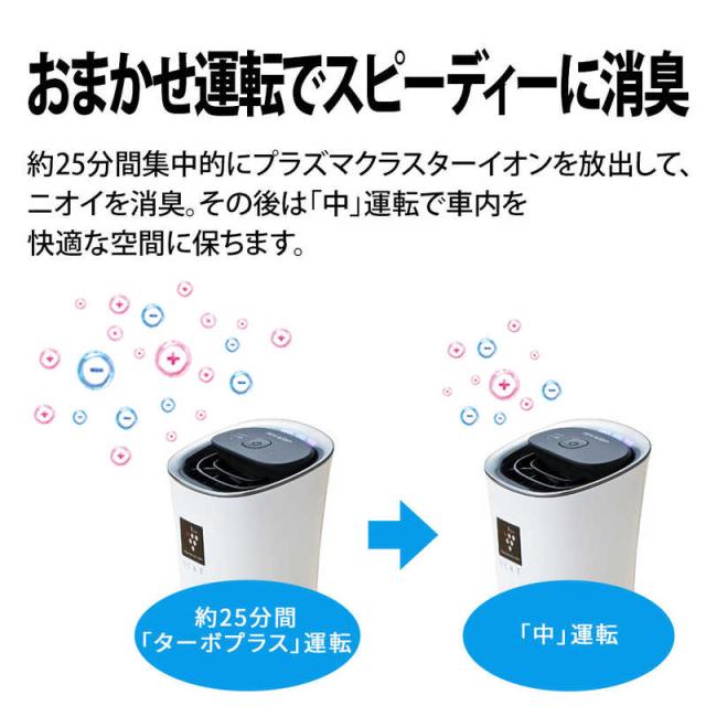 シャープ SHARP プラズマクラスターイオン発生機 車載・省スペース用