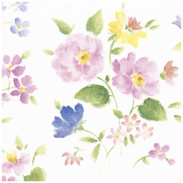 ササガワ　包装紙 花づくし 半才判 4901521　491521