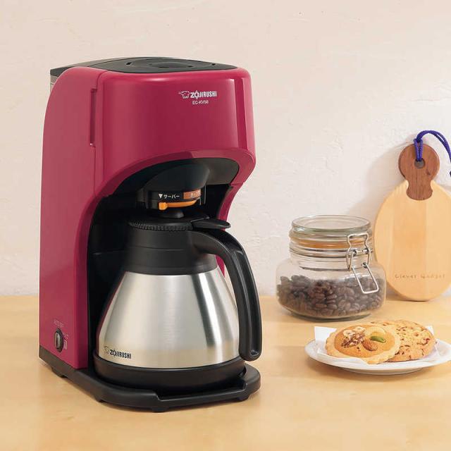 象印マホービン　ZOJIRUSHI　コーヒーメーカー　珈琲通　レッド　EC-KV50-RA_7