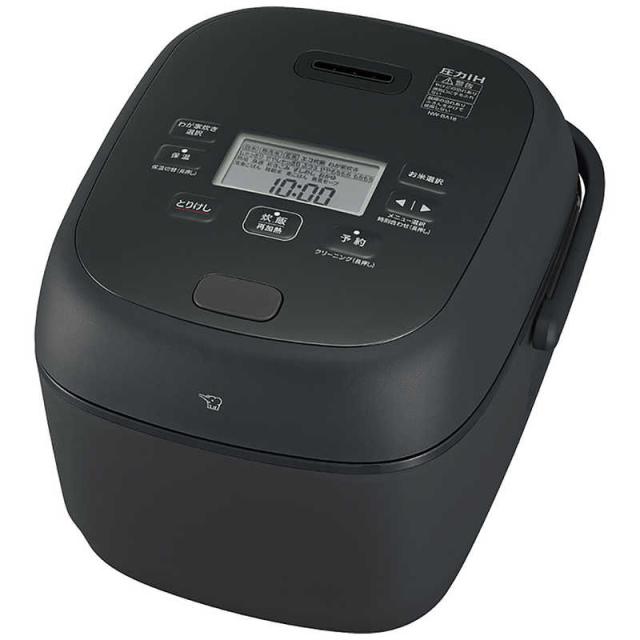 象印マホービン　ZOJIRUSHI　圧力IH炊飯ジャー 極め炊き ［1升 /圧力IH］ ブラック　NW-BA18の通販は炊飯器