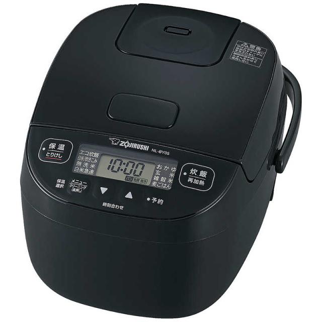 象印マホービン　ZOJIRUSHI　マイコン炊飯ジャー 極め炊き ［3合 /マイコン］ ブラック　NL-BY05の通販は