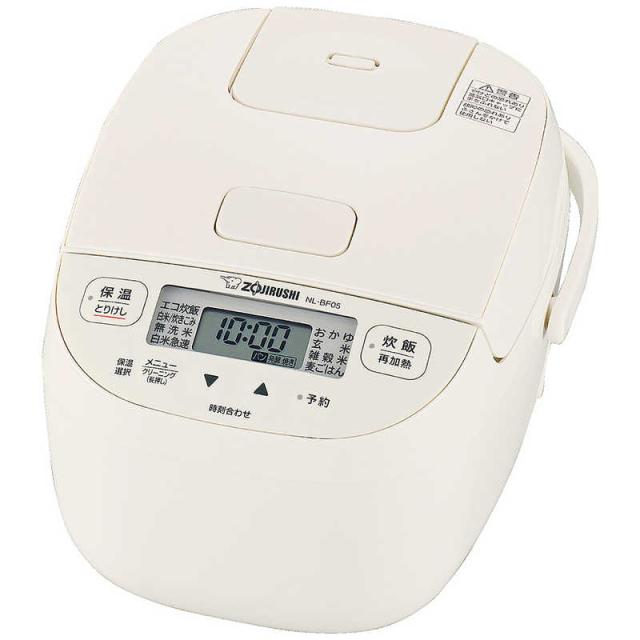 象印 炊飯器 5.5合 IH式 極め炊き ホワイト NP-XB10-WA（中古品）