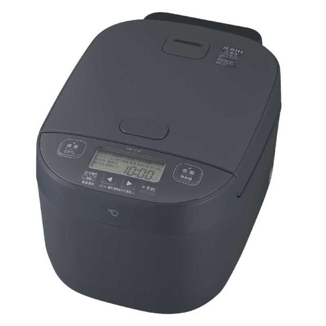 象印マホービン　ZOJIRUSHI　炊飯器 1升 豪熱大火力 圧力IHジャー 黒まる厚釜 スレートブラック　NW-YC18