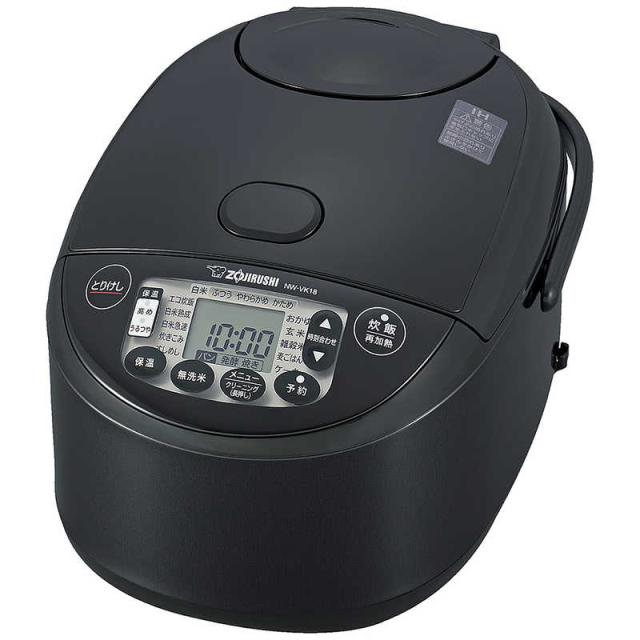 象印マホービン　ZOJIRUSHI　炊飯器 1升 極め炊き IHジャー ブラック　NW-VK18