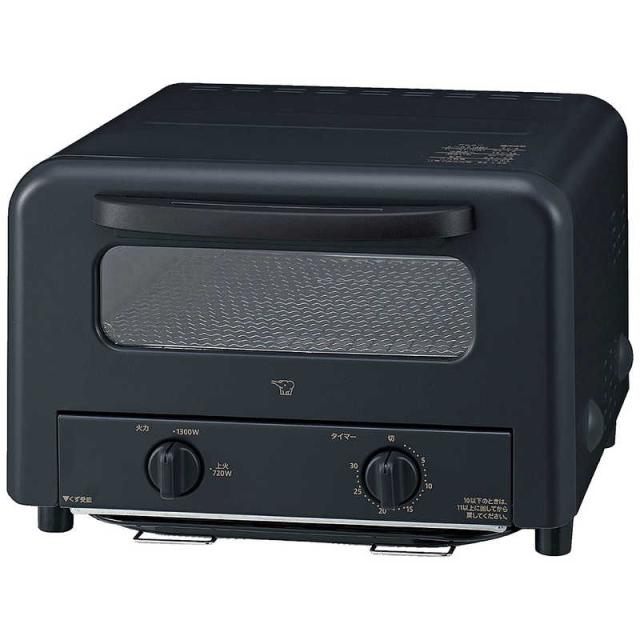 象印マホービン　ZOJIRUSHI　オーブントースタ— こんがり倶楽部 火力切りかえタイプ 1300W/食パン4枚 ブラック　EQ-HA30-BA