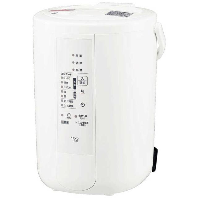 象印マホービン　ZOJIRUSHI　加湿器 スチーム式 木造8畳 鉄筋13畳 ホワイト　EE-RU50