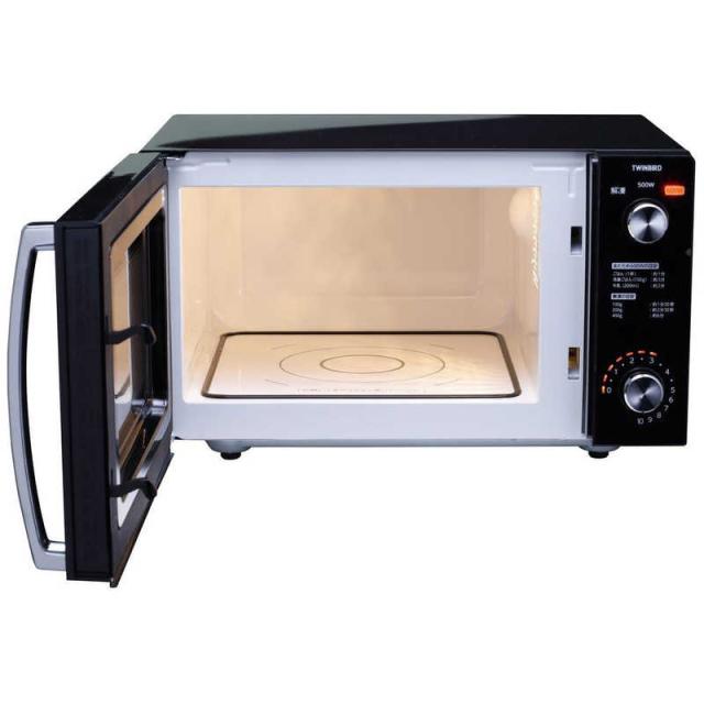 TWINBIRD 電子レンジ DR-D278B 20L ブラック 【公式通販】