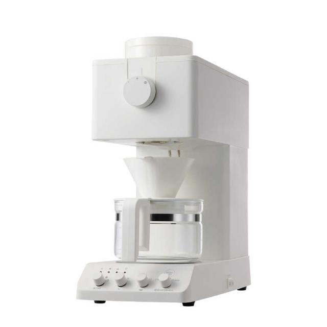 ツインバード　TWINBIRD　全自動コーヒーメーカー ［全自動 /ミル付き］　CMD457W