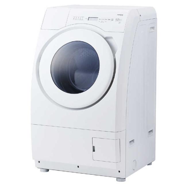 ツインバード　TWINBIRD　ドラム式洗濯乾燥機 (左開き) 洗濯9.0kg 乾燥4.5kg ヒーター乾燥(水冷・除湿タイプ) ホワイト　FW-FD90W（標準設置無料）