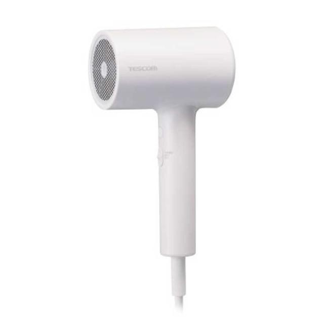テスコム　モイスチャーイオン ヘアドライヤー 大風量 速乾 1200W ホワイト　TDX300A-W