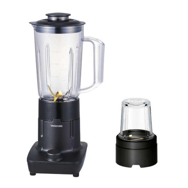 テスコム　ジュースミキサー＆ミル 1000ml トライタン ダイヤルスイッチ式　TMX50A-K