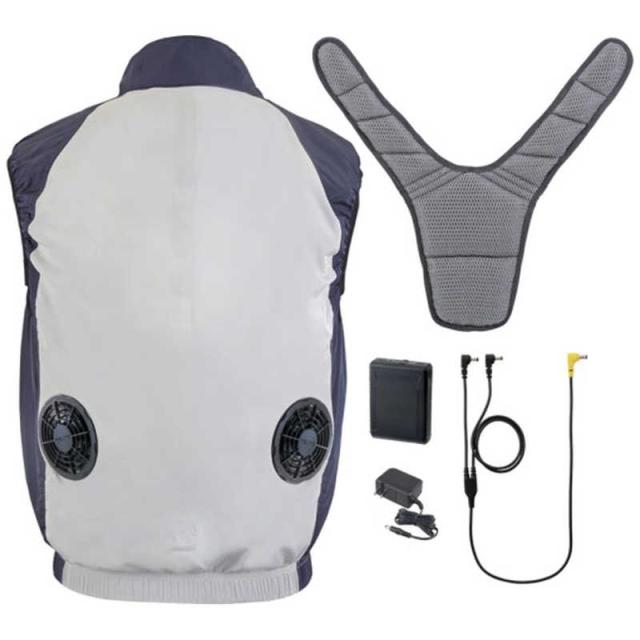 TJMデザイン タジマ 清涼ファン風雅ベスト2 フルセットL FVBA37SEBWL