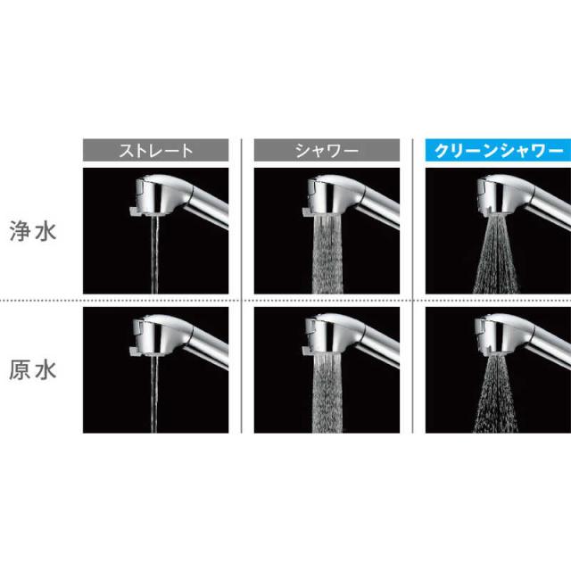 タカギ 蛇口一体型浄水器 分岐対応型分岐コック付 JL326MNNNLRの通販は