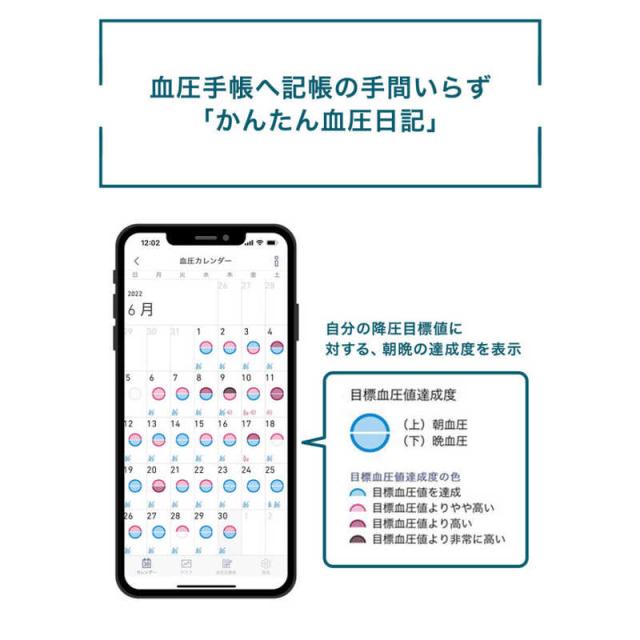 オムロン　OMRON　血圧計 上腕(カフ)式 Bluetooth通信機能 　HEM-7281T