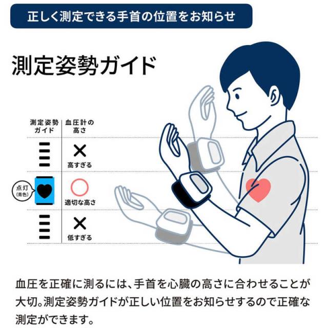 オムロン　OMRON　手首式血圧計 [手首式]　HEM-6231T2-JC