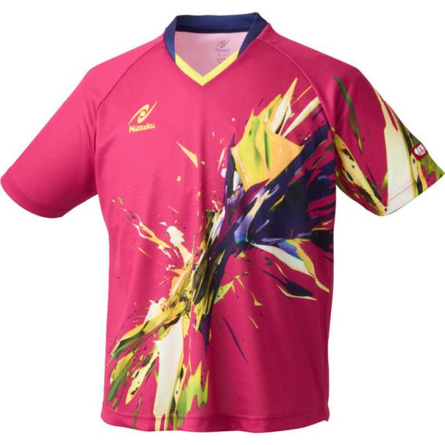 【新品・5営業日で発送】VICTAS(ヴィクタス) V-GS300 (512301) 色 : ライムグリーン サイズ : S  VICTAS(ヴィクタス)\u003cbr\u003eV-GS305\u003cbr\u003e卓球\u003cbr\u003eウェア\u003cbr\u003eシャツ\u003cbr