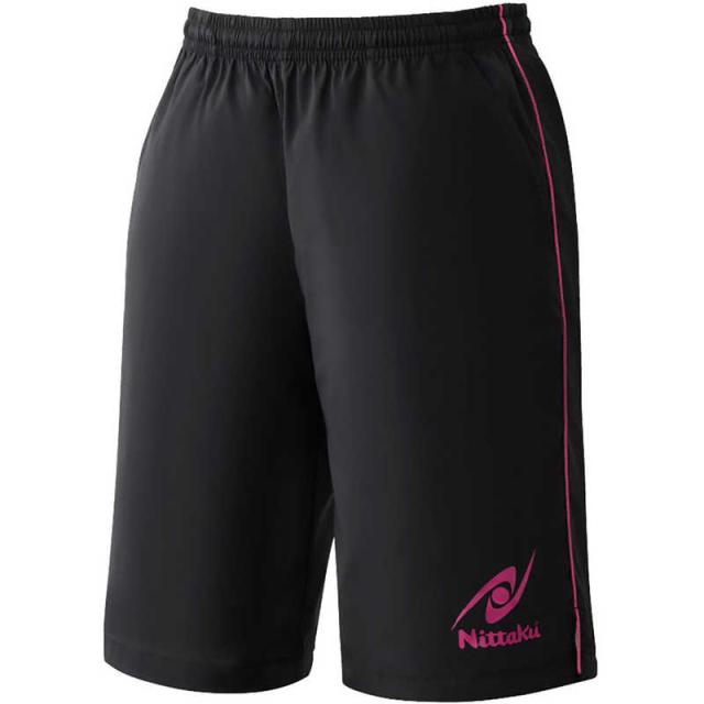 ニッタク　卓球用品 Nittaku ユニセックス ブレーカーハーフパンツ2 ピンク XO　NW2878