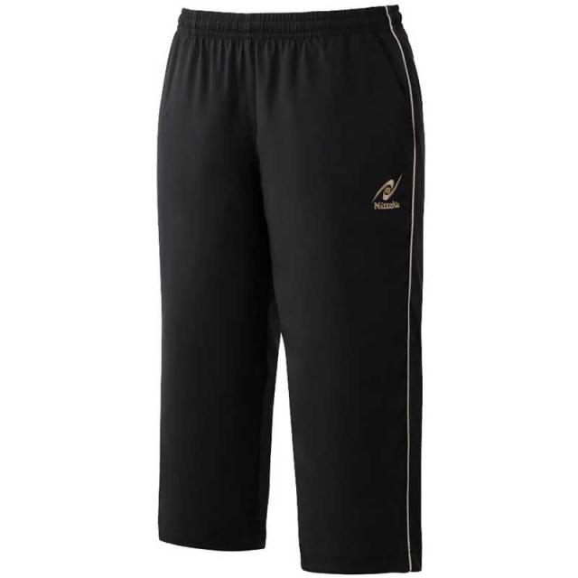 ニッタク　卓球用品 Nittaku ユニセックス ブレーカー七分丈パンツ2 ゴールド O　NW2879