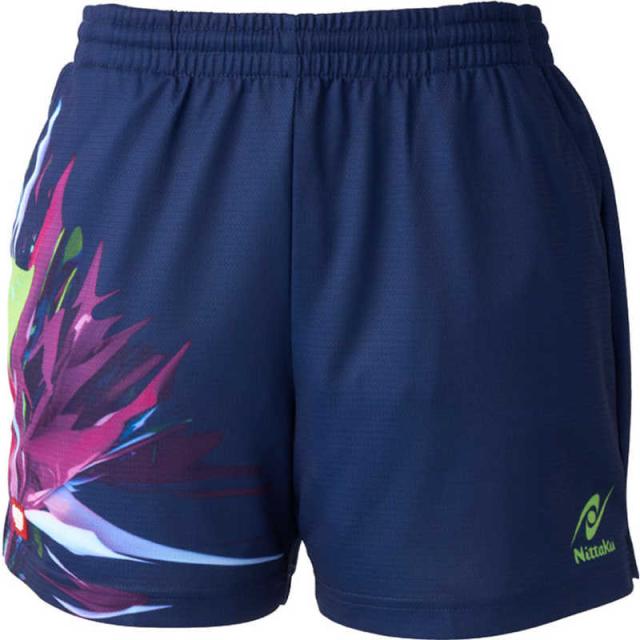 ニッタク　卓球用品 男女兼用 ブライトバーストショーツ J150 ネイビー　NW-2523