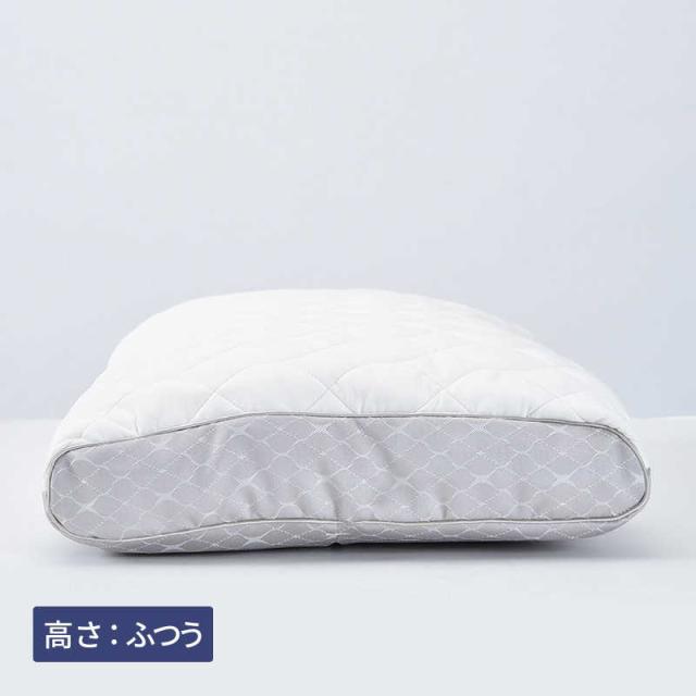西川　ファインクオリティプレミアムダウンフェザーわた枕 M (ふつう) ファインスムーズ　_2