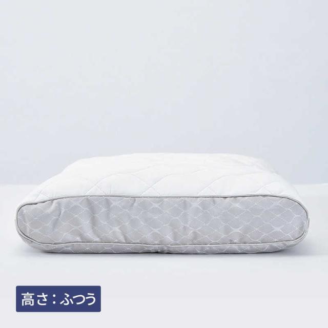 西川　ファインクオリティプレミアム備長炭パイプひのき枕 M (ふつう) ファインスムーズ_2