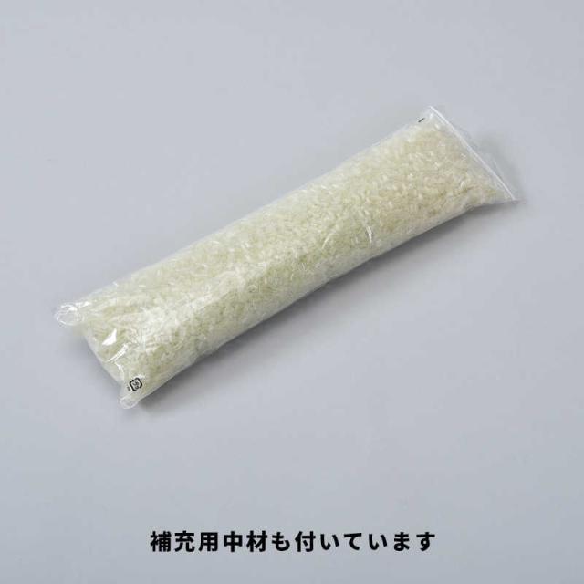 西川　そば殻タッチパイプ枕 ベーシッククオリティ ファインスムーズ (63×43cm/低め)_9