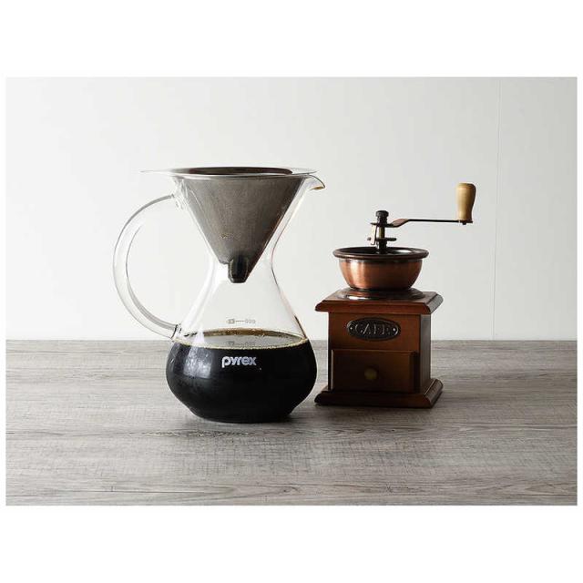 パール金属　PYREX コーヒーサーバー600ml ステンレスフィルター付き　CP8537の通販は 4,860円