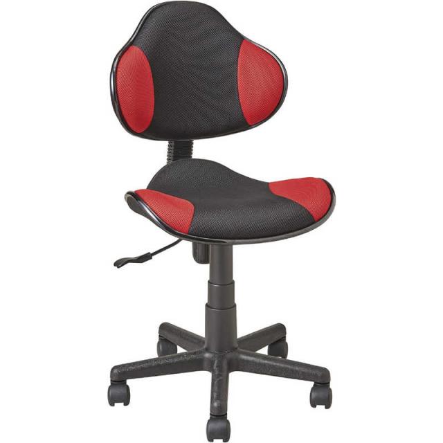 パール金属　アレス ガス圧昇降チェア(レッド/ブラック)　N-7864の通販は