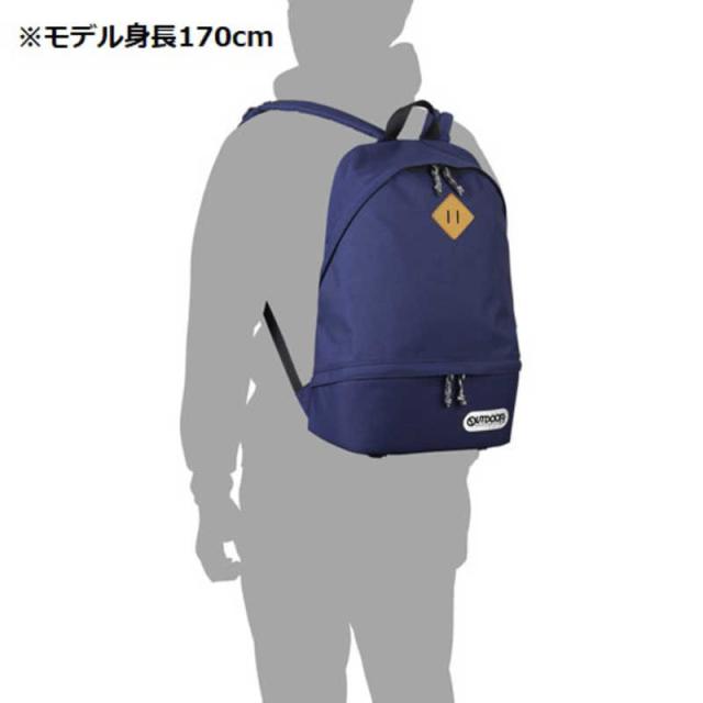OUTDOOR　OUTDOOR PRODUCTS（アウトドアプロダクツ） カメラデイパック 03 ネイビー [4〜6L]　ODCDP03NV_6