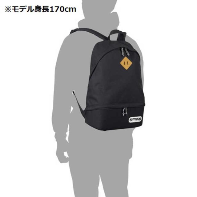 OUTDOOR　OUTDOOR PRODUCTS（アウトドアプロダクツ） カメラデイパック 03 ブラック [4〜6L]　ODCDP03BK_6