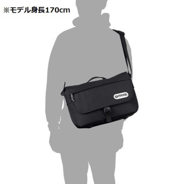 OUTDOOR　OUTDOOR PRODUCTS（アウトドアプロダクツ）カメラショルダーバッグ 05 ブラック [6〜8L]　ODCSB05BK_7