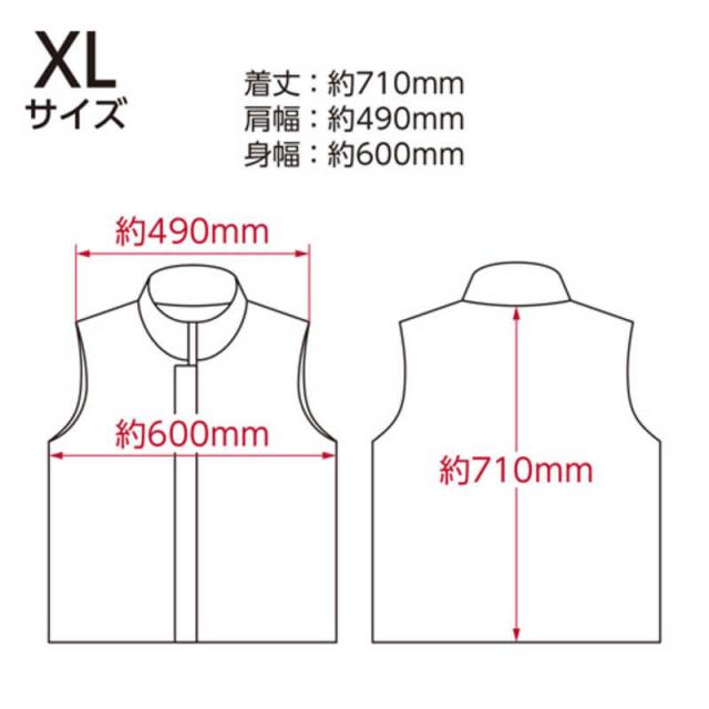 ハクバ　GW-PRO RED カメラマンベスト XL ブラック　KCV-GWR-XL_3