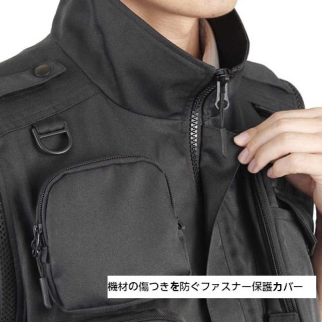 ハクバ　GW-PRO RED カメラマンベスト XL ブラック　KCV-GWR-XL_7