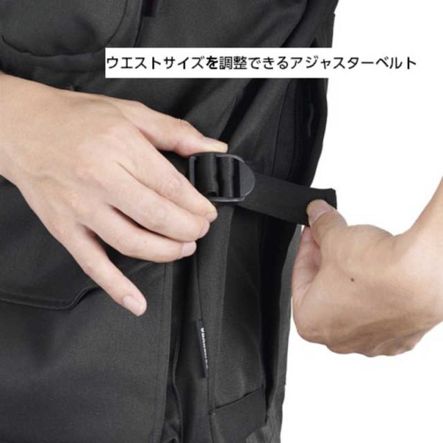 ハクバ　GW-PRO RED カメラマンベスト XL ブラック　KCV-GWR-XL_8