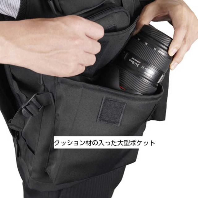 ハクバ　GW-PRO RED カメラマンベスト XL ブラック　KCV-GWR-XL_14