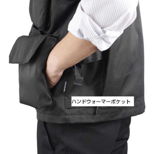 ハクバ　GW-PRO RED カメラマンベスト XL ブラック　KCV-GWR-XL_15