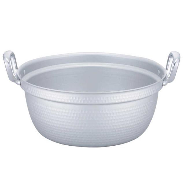 北陸アルミニウム　両手鍋 27cm 目盛り付 ガス火専用 料理鍋 円付鍋 マイスター　HP16-RM277